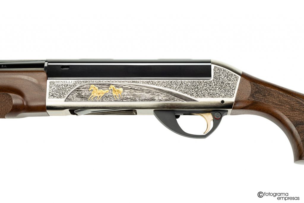 foto de producto de escopetas de la marca Benelli realizada por Fotograma Empresas de Vitoria